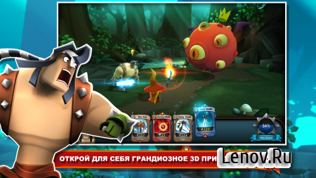 BattleHand v 1.16.1 Мод (Experience needed to level cards is set to 1)