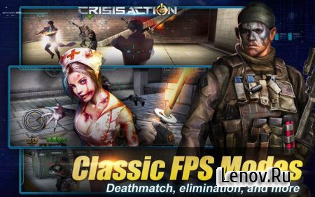 Crisis Action-FPS eSports (обновлено v 1.9.2) Мод (Unlimited Diamonds)