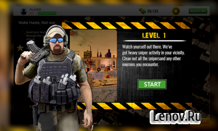 Army Commando Assault (обновлено v 1.12) (Mod Money)