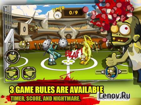 Zombie Smashball (обновлено v 1.6) (Mod Money)