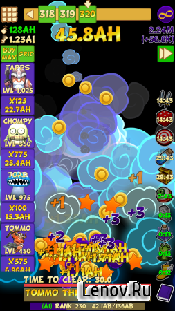 Tap Tap Infinity v 1.7.8 Мод (Fast Level Up & More)