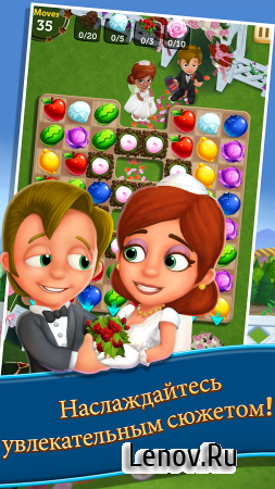 FarmVille: Harvest Swap v 1.0.3490 Мод (Infinite Lives/Boosters)