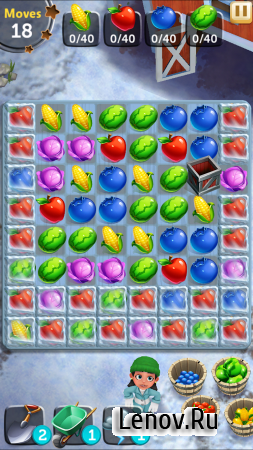 FarmVille: Harvest Swap v 1.0.3490 Мод (Infinite Lives/Boosters)