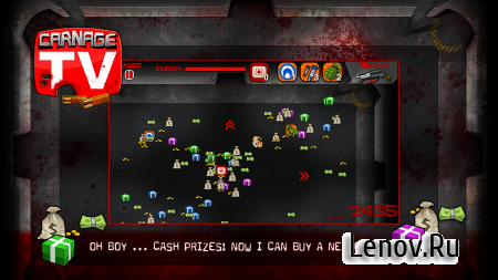 Carnage TV v 1.2.2 Мод (Money/Damage/HP/Accuracy/Critical)