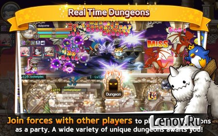 Pocket MapleStory (обновлено v 1.3.3) (God mode & More)
