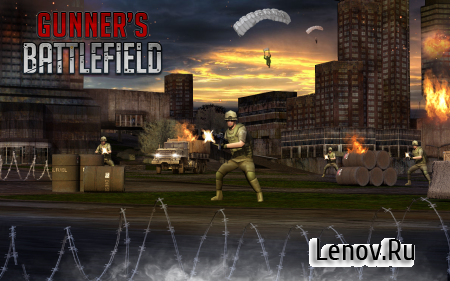 GUNNER'S BATTLEFIELD v 1.1 Мод (Free Shopping)