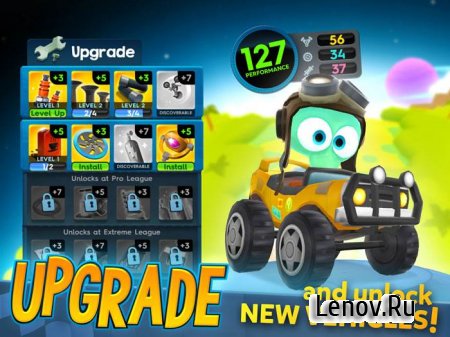 Big Bang Racing v 3.7.2 Мод (много денег)