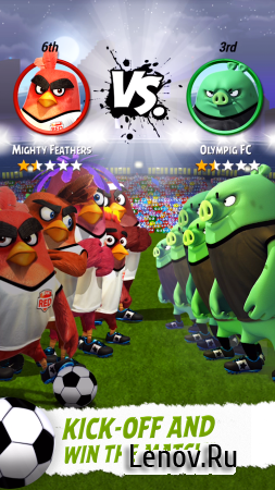 Angry Birds Goal! (обновлено v 0.4.14) Мод (много денег)