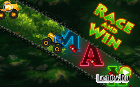 Jungle Monster Truck Kids Race v 1.1