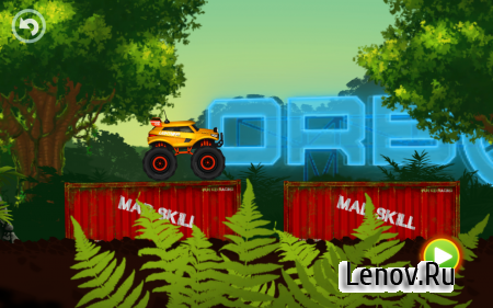Jungle Monster Truck Kids Race v 1.1