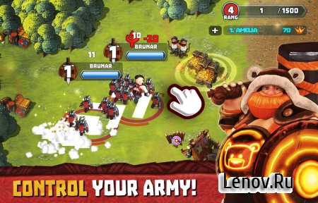 Tiny Armies: Clash Arena (обновлено v 3.6.9) (Mod Money)