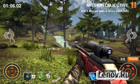 Hunting Safari 3D v 1.5 Мод (Unlimited Gold/Diamonds)