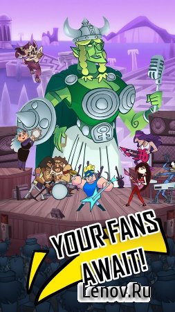 Rock Gods Tap Tour (обновлено v 1.0.9) (Mod Money/Unlocked)