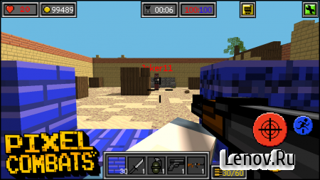 Pixel Combats: guns and blocks v 1.1.10 (Mod Money)