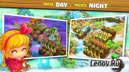Cube Farm 3D: Skyland Craft (обновлено v 1.1.280a) (Mod Money/Food)