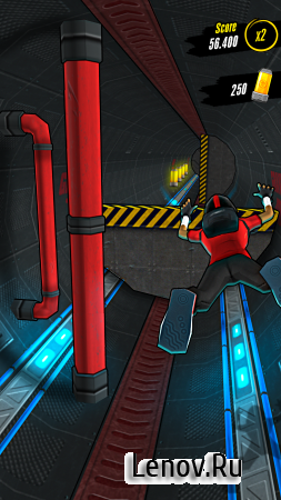 Action-Man Super Hero Rush Run (обновлено v 1.0.2) Мод (Spins & More)