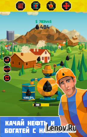 Petroleum Tycoon (обновлено v 1.10.1a) (Mod Money/Unlocked)