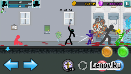 Anger of Stick 5 v 1.1.89 Mod (Free Shopping)