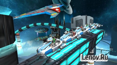 Roller Coaster Simulator Space (обновлено v 1.3) Мод (Unlocked)