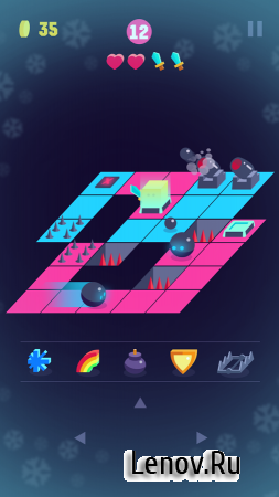 Crossy Maze (обновлено v 1.2.6) Мод (Unlimited Boosters & More)