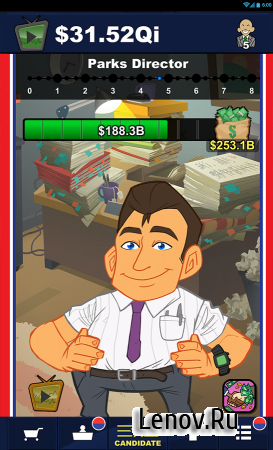 Pocket Politics: Idle Money v 1.456 Мод (Multipliers x99 & More)