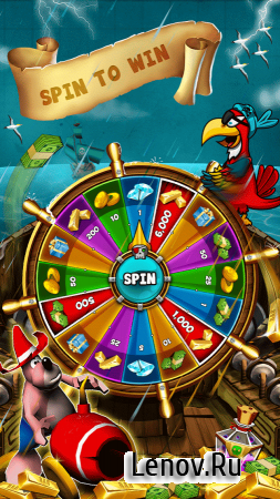 Coin Pusher: Pirate Booty v 1.2.2 Мод (Infinite Coins & More)