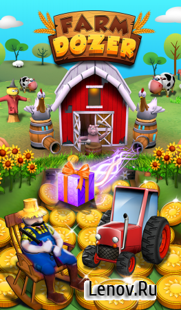 Coin Pusher: Farm Treat v 1.2.2 Мод (Infinite Coins & More)