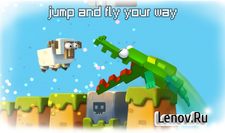 Jumping Go (обновлено v 1.0.1) Мод (Unlocked)