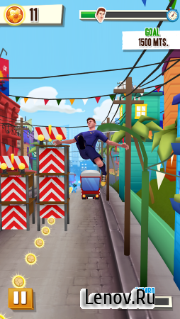 Messi Runner (обновлено v 1.1.2) (Mod Money)