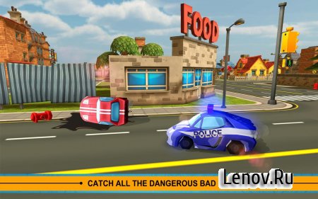 Blocky Cop Pursuit Terrorist v 1.3 (Mod Money/Fuel/Nitro)