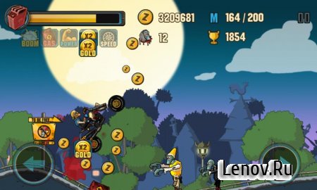 Zombie Road Racing v 1.1.2 Мод (много денег)