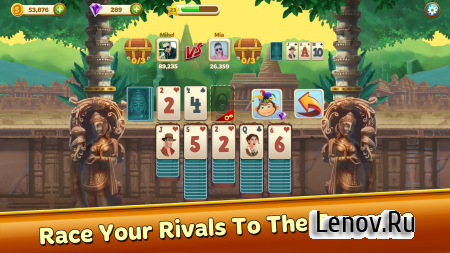 Solitaire Treasure Hunt v 1.0.029 Мод (Gems never decrease)