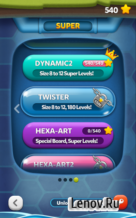 Pipe Lines: Hexa (обновлено v 2.4.11) (Mod Hints/Unlocked)