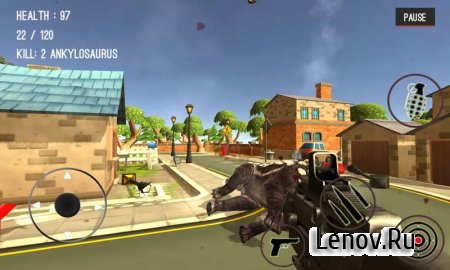 Dinosaur Hunter Dino City 2017 (обновлено v 1.01) Mod (Money/Unlocked)