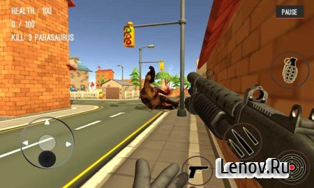 Dinosaur Hunter Dino City 2017 (обновлено v 1.01) Mod (Money/Unlocked)