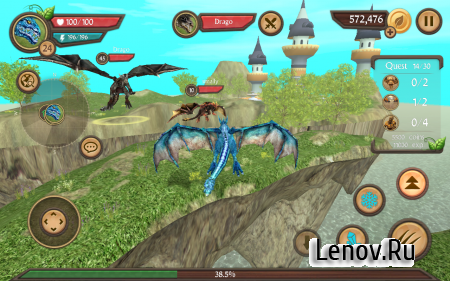 Dragon Sim Online: Be A Dragon v 209 (Mod Money/Unlocked)