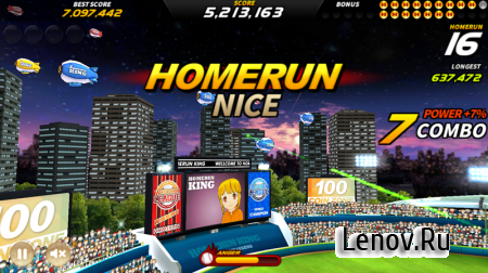 Homerun King (обновлено v 3.8.1) (Mod Money)
