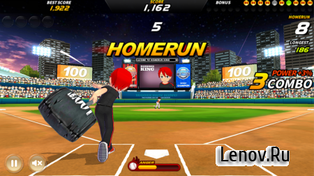 Homerun King (обновлено v 3.8.1) (Mod Money)