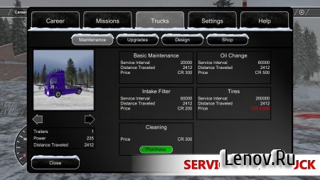 Arctic Trucker Simulator v 1.0 (Mod Money)