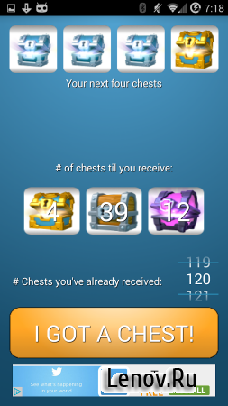 Clash Chest Tracker v 4.1