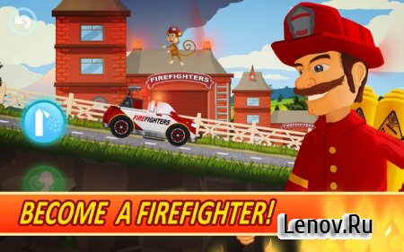 Fire Fighters Racing for Kids (обновлено v 1.15) (Mod Money)