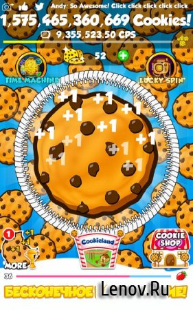 Cookie Clickers 2 v 1.14.10 Мод (Cookies/Gold Cookies)