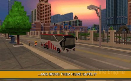 Coach Bus Simulator Craft 2017 v 1.4 (Mod Money)