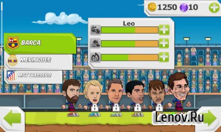 Y8 Football League (обновлено v 1.1.8) (Mod Money)
