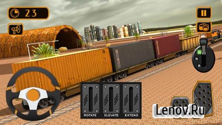 Train Cargo Crane Simulator 3D v 1.0 Мод (Unlocked)