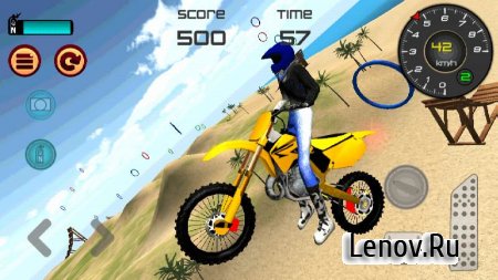 Motocross Beach Jumping 3D v 1.4