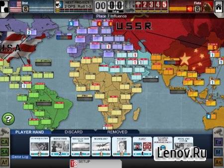 Twilight Struggle v 1.4.10 Мод (Unlocked)