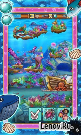 Ocean Aquarium Pocket Island v 39.0.1 (Mod Money)