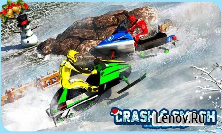 Snowmobile Crash Derby 3D v 1.1 (Mod Money)