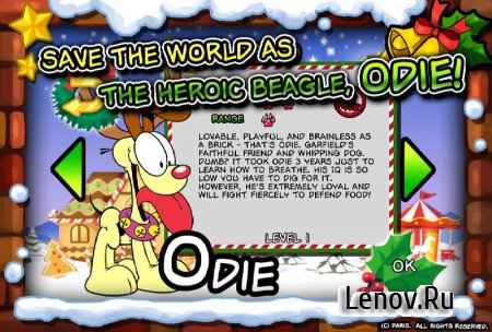 Garfield Saves The Holidays v 1.0.4 Мод (Money/Gems)